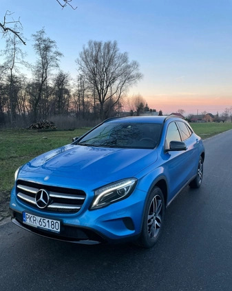 Mercedes-Benz GLA cena 89900 przebieg: 124000, rok produkcji 2016 z Krotoszyn małe 497